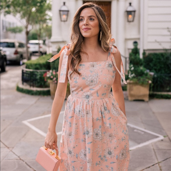 makenna floral maxi dress